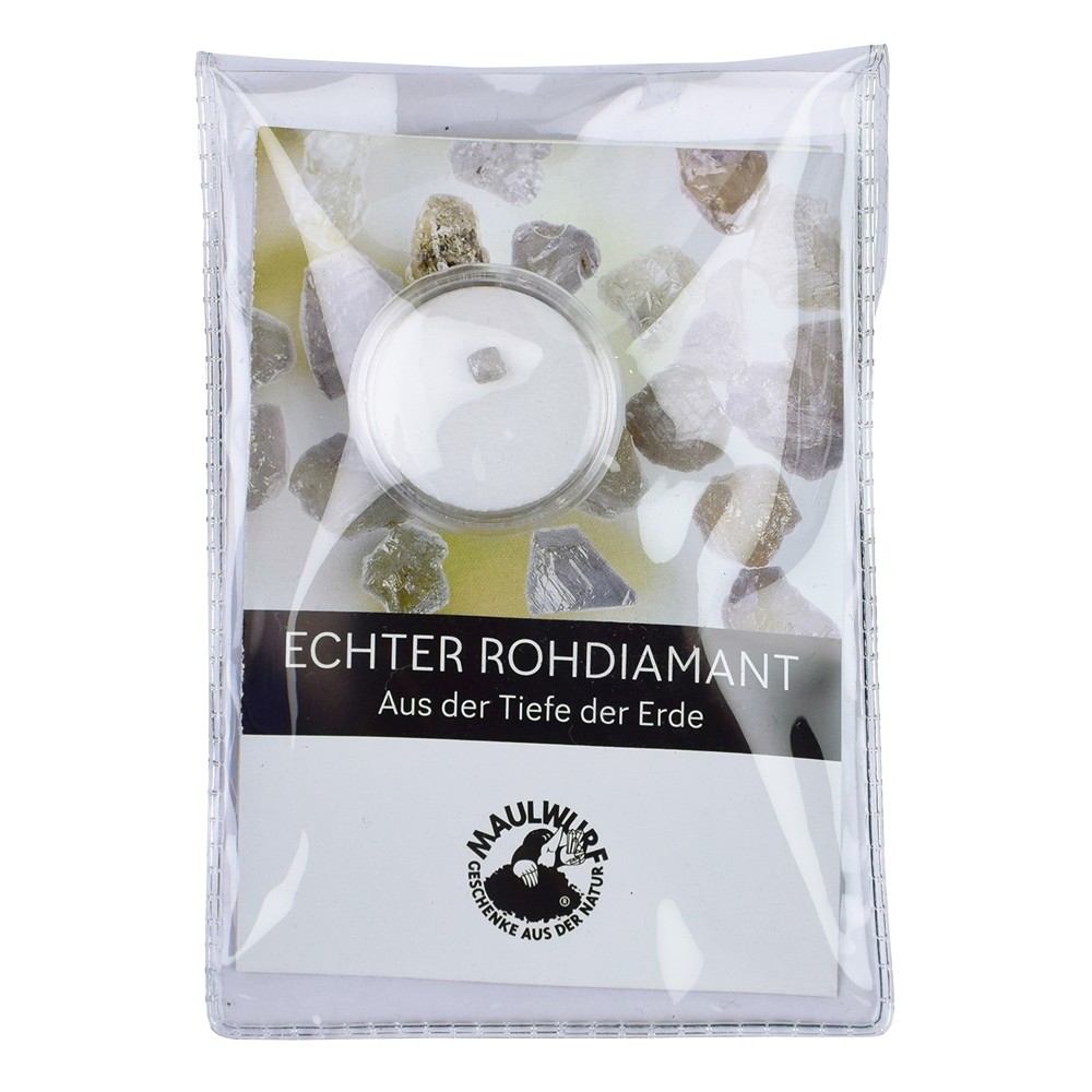 Rohdiamant 1,0ct mit Zertifikatskarte in Pouch | Marco Schreier