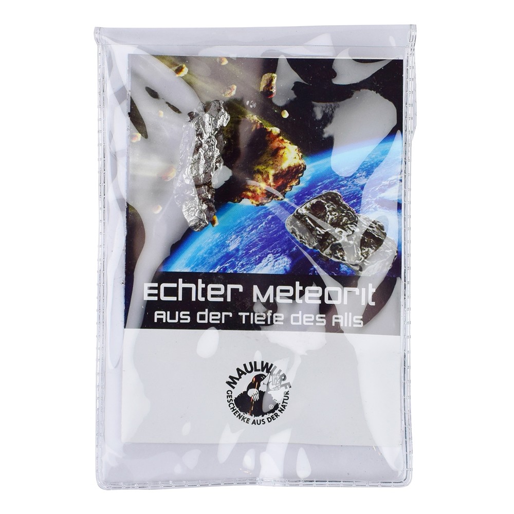Meteorito 12-15 gramos con tarjeta de certificado en bolsa | Marco Schreier