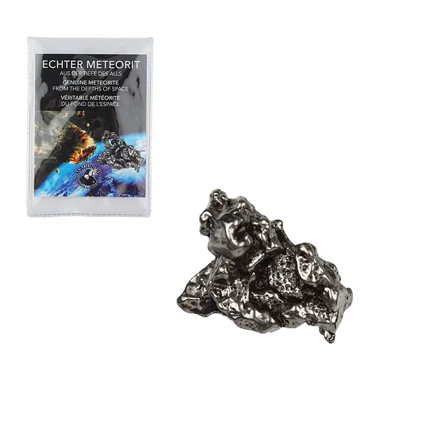 Meteorito 17-25 gramos con tarjeta de certificado en bolsa | Marco Schreier