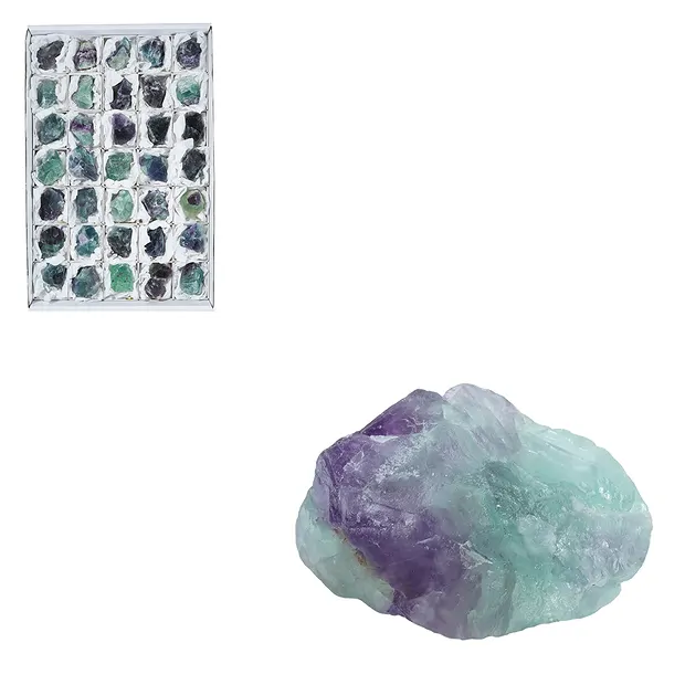 Pierres brutes de fluorite, 4,0 à 4,5 cm (35 pcs/UC) | Marco Schreier