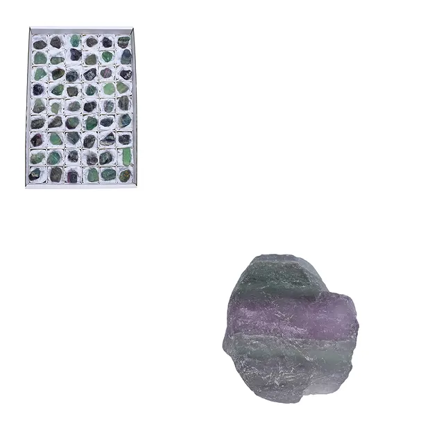 Rohsteine Fluorit, 2,5 - 4,2cm (54 St./VE) | GH Edelsteine, Heilsteine & Schmuck