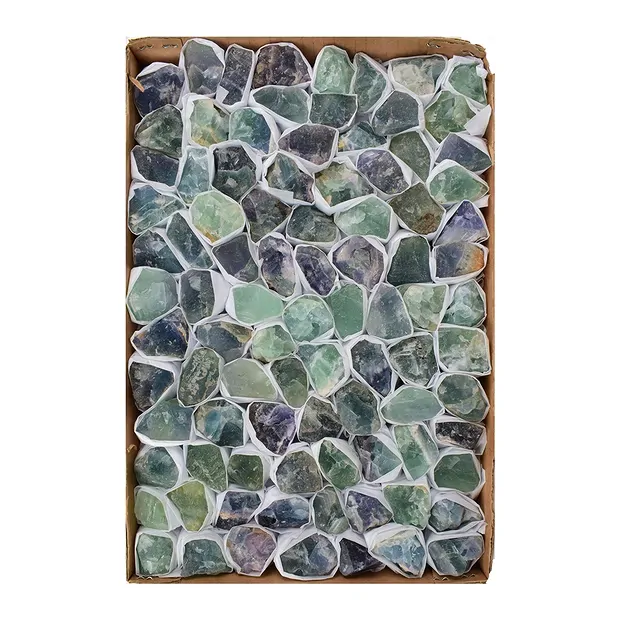 Piedras en bruto fluorita, 03.5 - 04.0cm (aprox. 4 kg/VE) | Marco Schreier