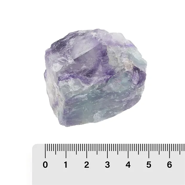 Mini pietre piatte grezze di fluorite, 3,5 - 4,5 cm (12 - 15 pz./ UC) | Marco Schreier