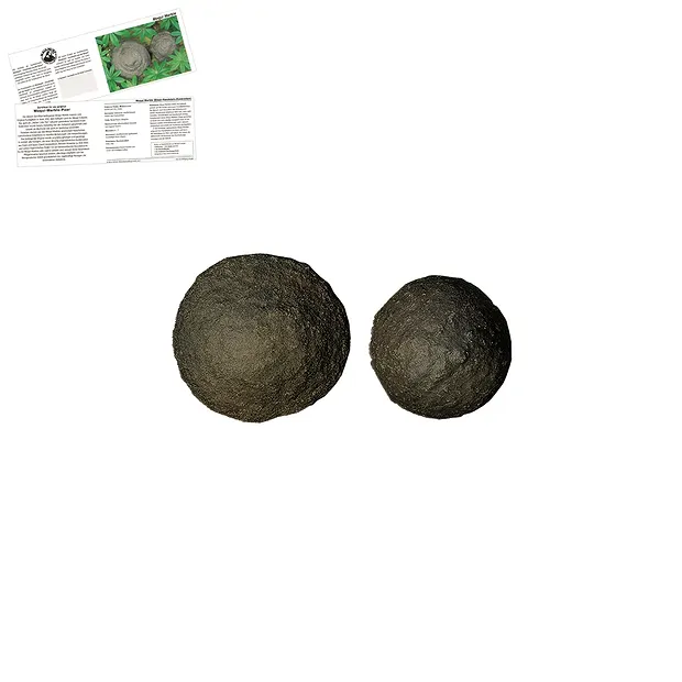 Moqui Marbles pair, 1.3 - 2.0cm (mini) | Schreier gems, healing stones & jewelry