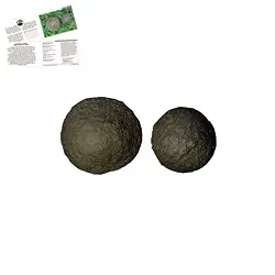 090850002 Moqui Marbles pair, 2.5 - 3.0cm (small) | wholesaler gems & healing stones