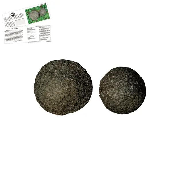 Moqui Marbles pair, 3.5 - 4.0cm (medium) | wholesaler gems & healing stones