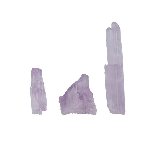 Raw pieces of Kunzite, 2.0 - 5.0cm (50g/ PU) | wholesaler gems & healing stones