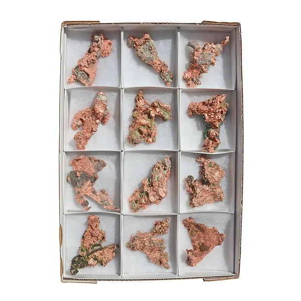 Native Copper (Michigan, USA), 09 - 10cm (12 pcs./ PU) | Marco Schreier