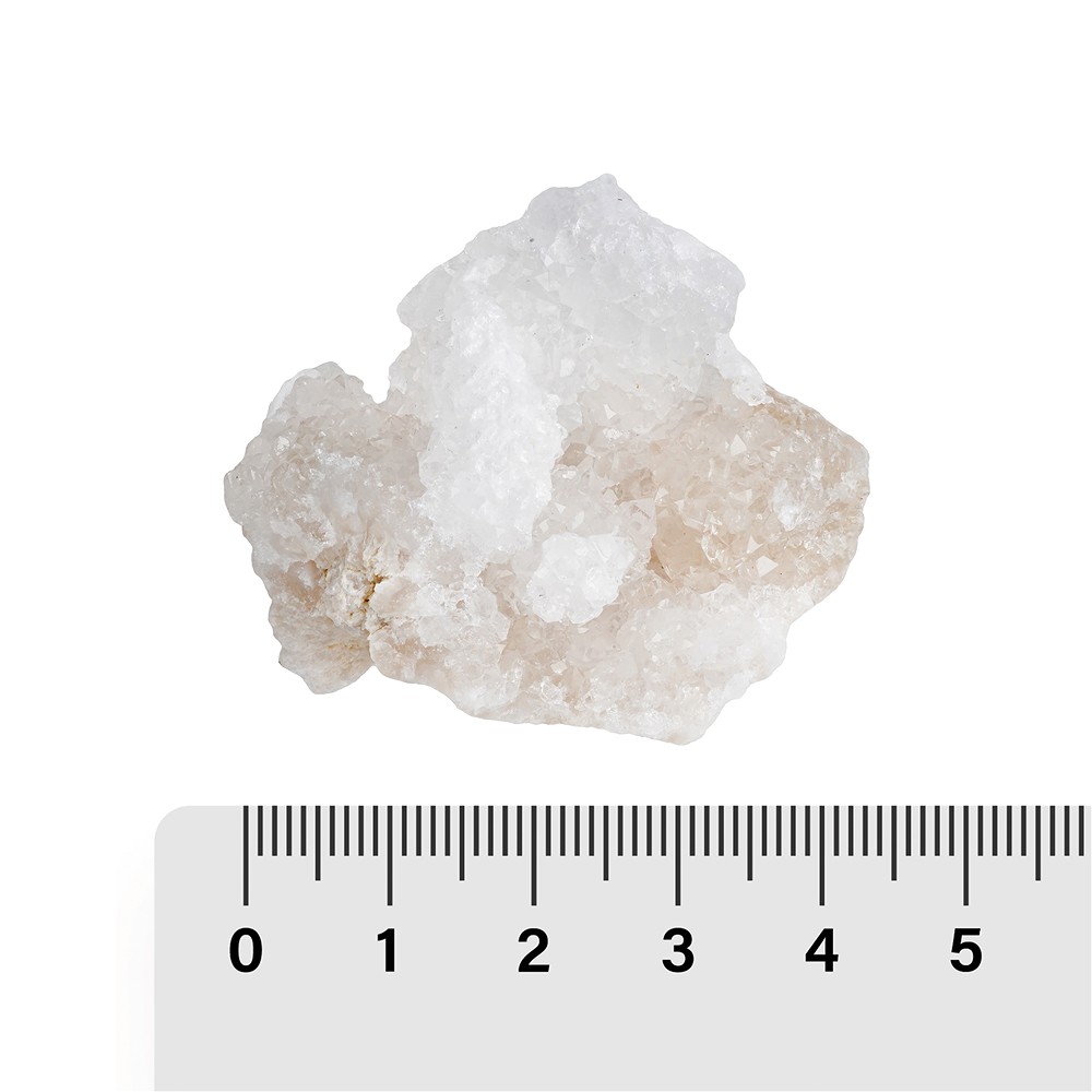 Mini geodi di quarzo piatto, 3,5 - 4,5 cm (12 - 15 pz./ UC) | Marco Schreier