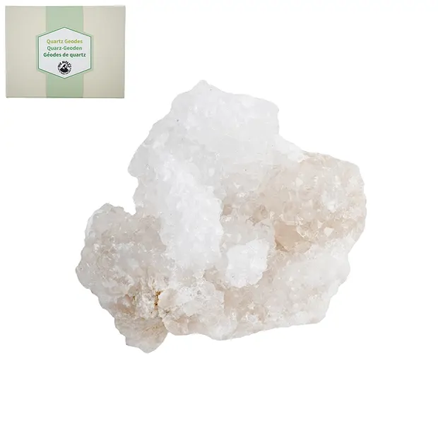 Mini-géodes plates à quartz, 3,5 - 4,5cm (12 - 15 pcs/UC) | Marco Schreier