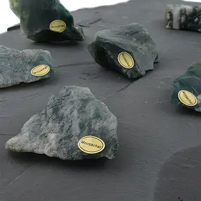 Piedras en bruto Ágata musgo, 03 - 06cm (24 unid./VE) | Marco Schreier