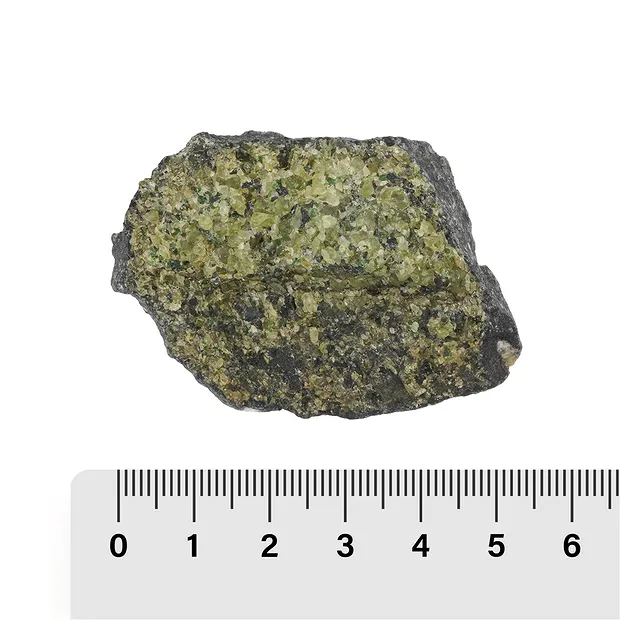 Mini flat rough stones Peridote, 3.0 - 4.5cm (12 - 15 pcs./ PU) | Marco Schreier