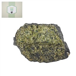0912102000 Mini flat rough stones Peridote, 3.0 - 4.5cm (12 - 15 pcs./ PU) | Marco Schreier