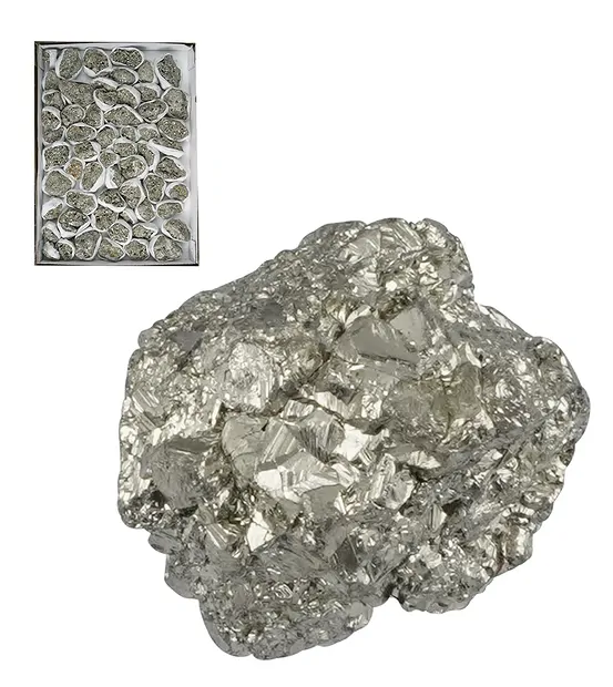 Pyrit Chispa A, 02 - 04cm (50 - 70 St./VE) | GH Edelsteine, Heilsteine & Schmuck