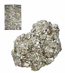 0912402001 Pietre grezze Pirite Acocada, 03 - 05cm (40 pz./UC) | Marco Schreier