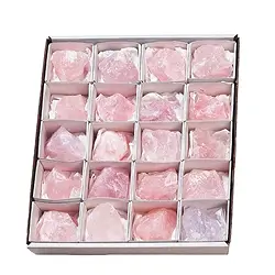 0913302020 Pietre grezze Quarzo rosa, circa 05 cm (20 pz./ UC) | Marco Schreier