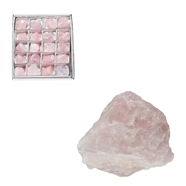 Rohsteine Rosenquarz, 05cm (20 St./VE) | Edelsteine, Heilsteine & Schmuck-Handel