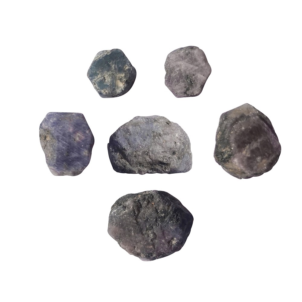 Piedras en bruto de Zafiro, 1,0 - 2,0cm (100g/VE) | Marco Schreier