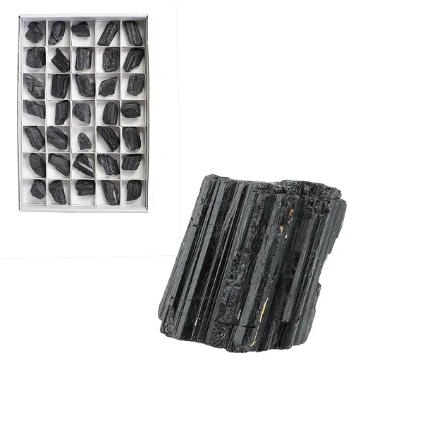 Pietre grezze Schorl, 05cm (35 pz./ UC) | grossista gemme e pietre curative