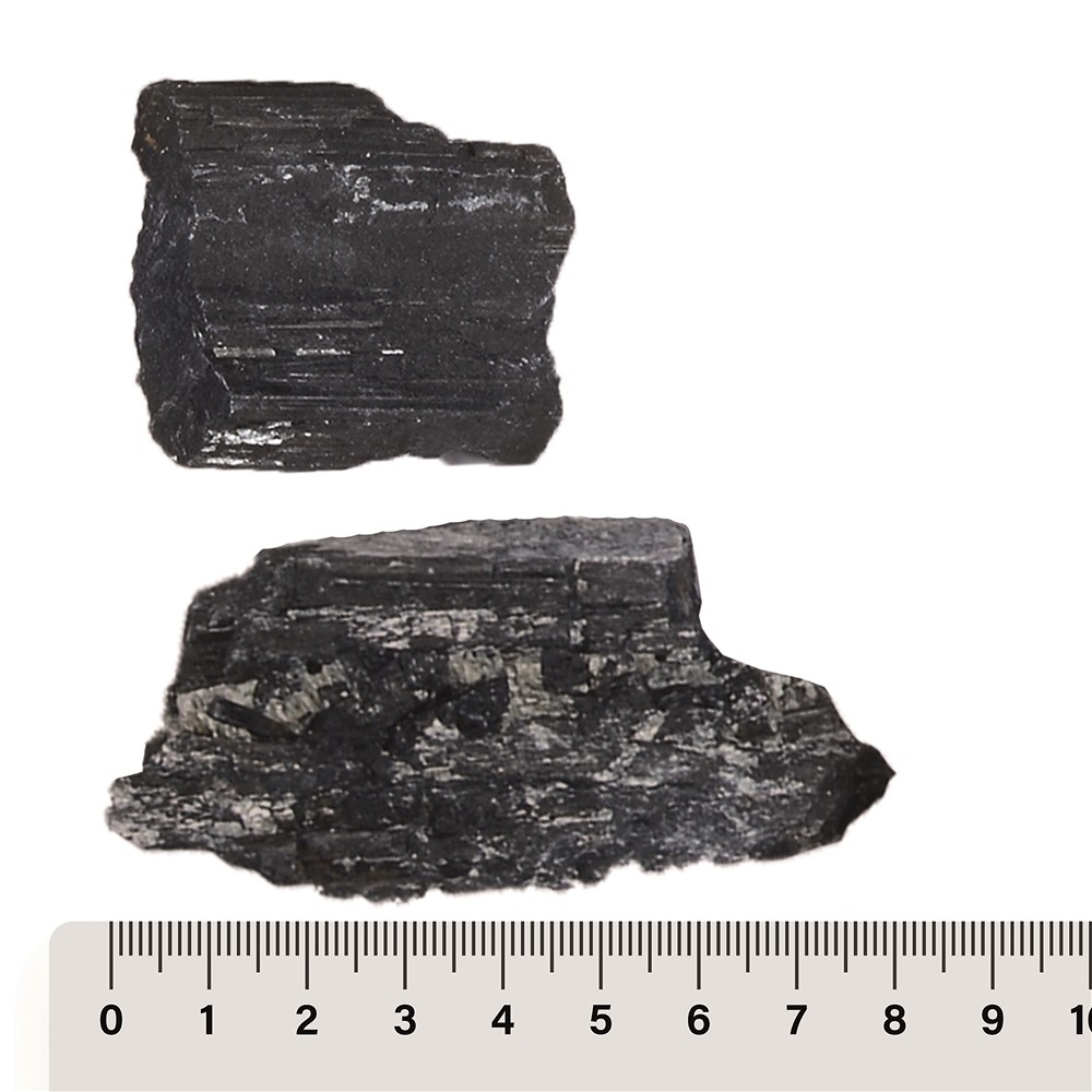 Rohsteine Schörl B, 05 - 08cm (12 St./VE) | GH Edelsteine, Heilsteine & Schmuck