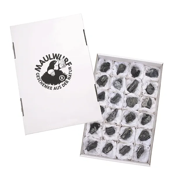 Pierres brutes Schorl B, 04 - 05cm (24 pcs/UC) | Marco Schreier