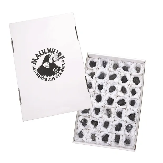 Pierres brutes Schorl B, 02 - 04cm (35 pcs/UC) | Marco Schreier