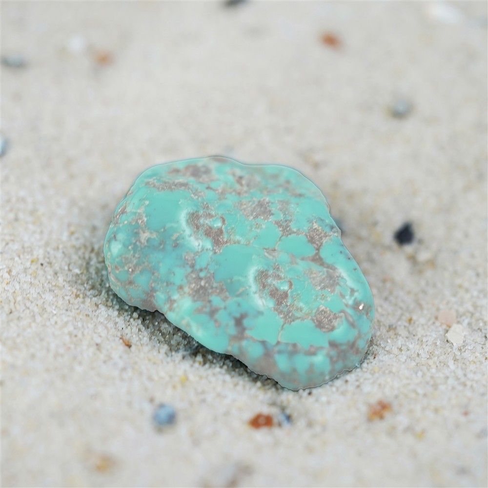 Turquoise avec carte de certificat dans une pochette | Marco Schreier