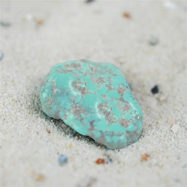 Turquoise avec carte de certificat dans une pochette | Marco Schreier