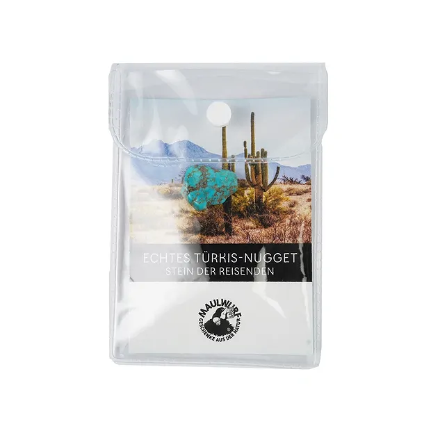 Türkis mit Zertifikatskarte in Pouch | Schreier Edelsteine, Heilsteine & Schmuck