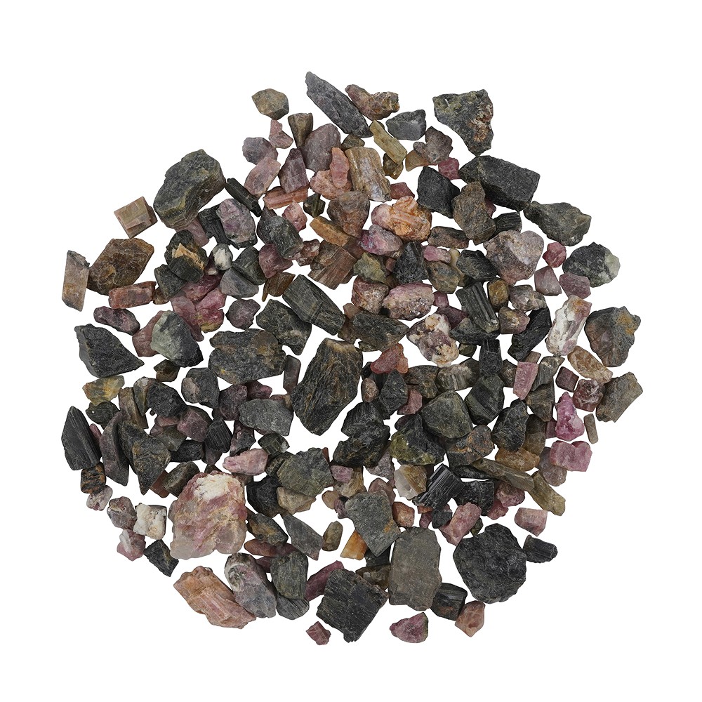 Morceaux bruts de tourmaline, 0,7 - 2,0cm (100g/UC) | Marco Schreier