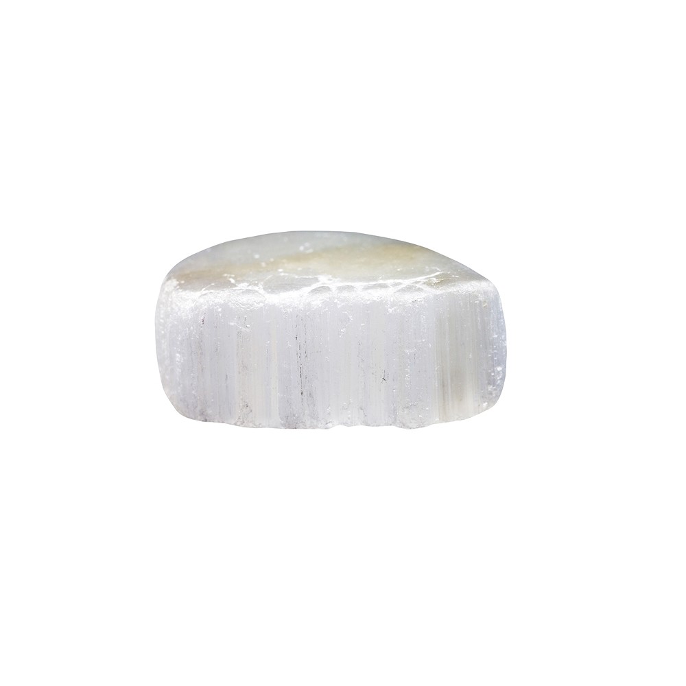 Ulexite with certificate card in pouch | Schreier gems, healing stones & jewelry