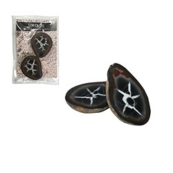 0923902001 Septarian 2.5-3.0cm (small) with certificate card in pouch | Marco Schreier