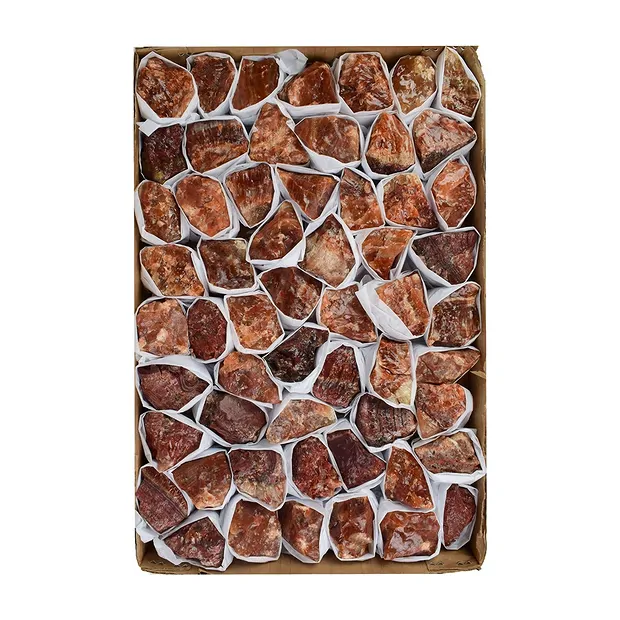 Pierres brutes Calcite (rouge), 03,5 - 04,5cm (ca. 4kg/UC) | Marco Schreier