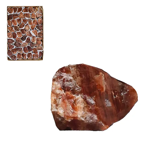 Pietre grezze di Calcite (rosso), 03,5 - 04,5 cm (circa 4 kg/VE) | Marco Schreier