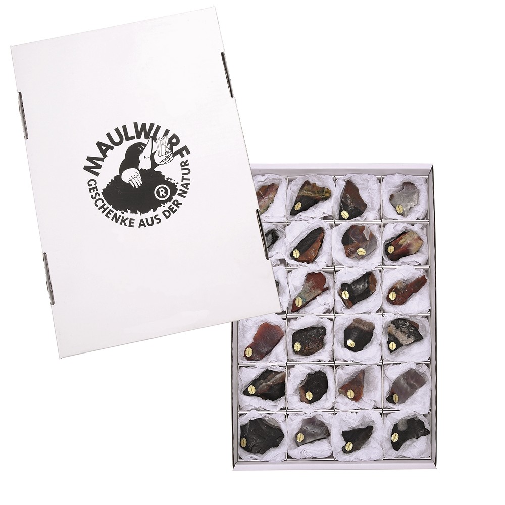 Piedras en bruto Sardonyx, 04 - 05cm (24 unid./VE) | Marco Schreier