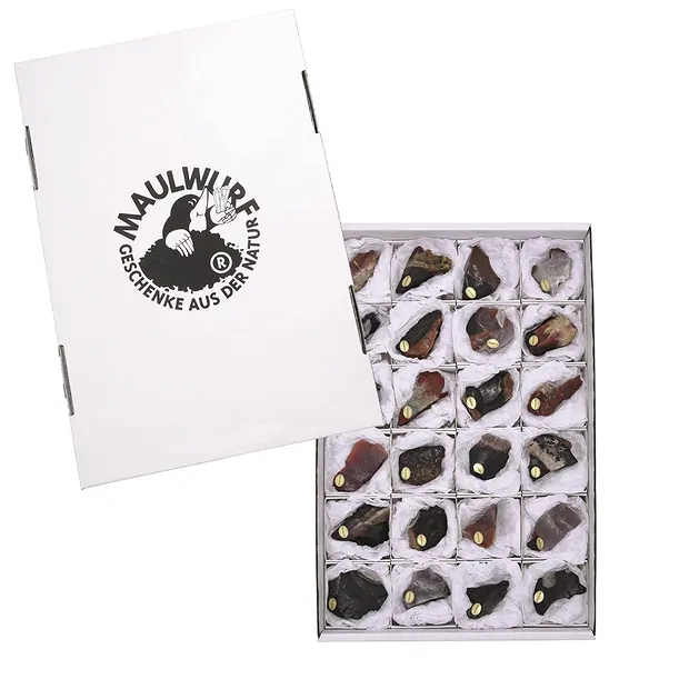 Pierres brutes Sardonyx, 04 - 05cm (24 pcs/UC) | Marco Schreier