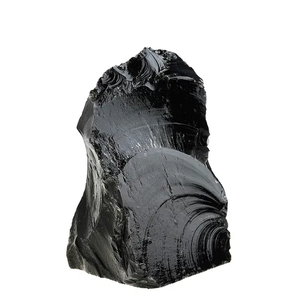 Rough stones Obsidian (black), 3.0 - 5.0kg/h. | wholesaler gems & healing stones
