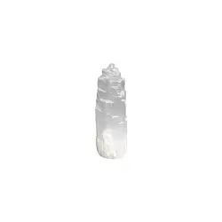 092890002 Selenite with "tower" base, 10cm | wholesaler gems, healing stones & jewelry