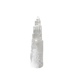 092890005 Selenit mit Standfläche, 20cm | Großhändler Edelsteine, Heilsteine & Schmuck