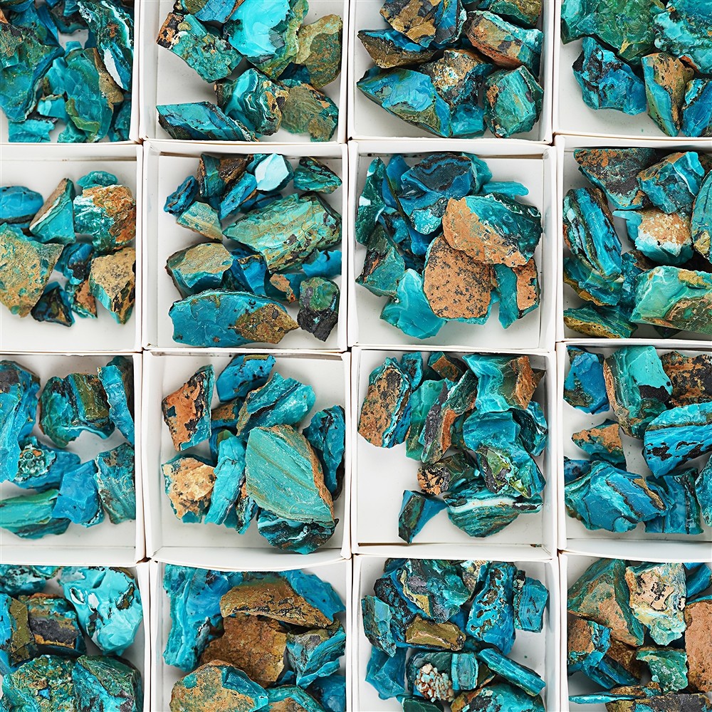 Piedras en bruto Ópalo de Atacama, 1 - 2cm (aprox. 0,8kg/VE) | Marco Schreier