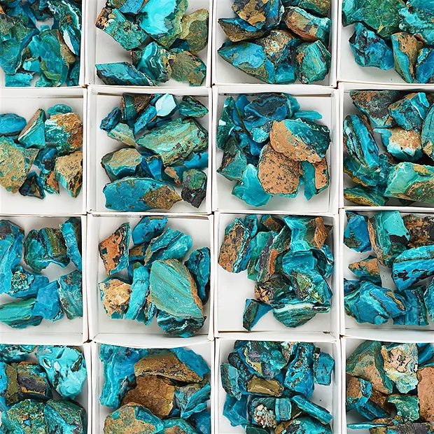 Piedras en bruto Ópalo de Atacama, 1 - 2cm (aprox. 0,8kg/VE) | Marco Schreier