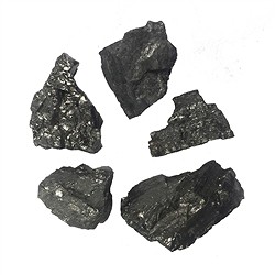 0943202402 Pierres brutes Shungite (Espagne), 4,0 - 8,0cm (250g/UC) | Marco Schreier