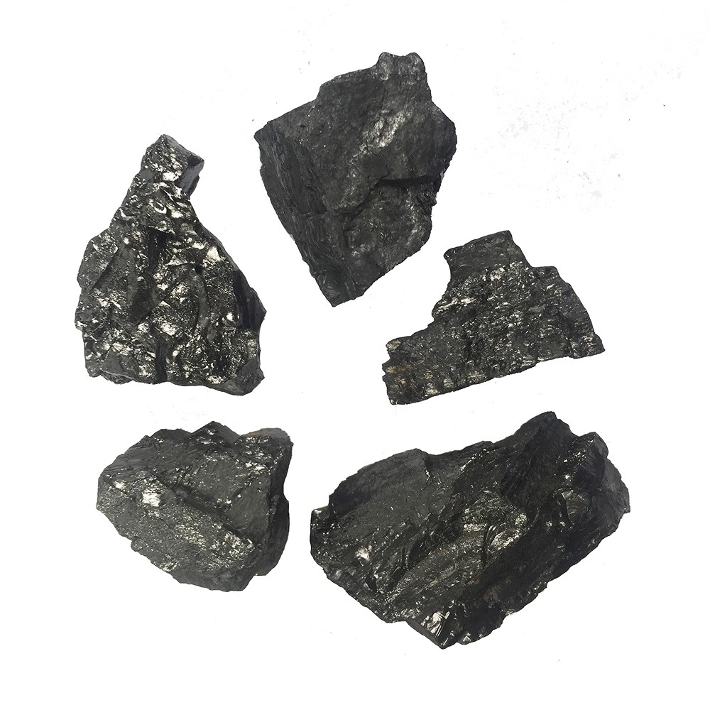 Rohsteine Schungit (Spanien), 4,0 - 8,0cm (250g/VE) | Marco Schreier