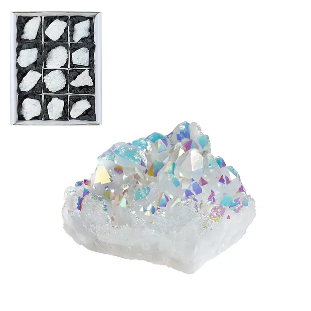 Stufen Angel Aura, 5 - 6cm (12 St./VE) | Edelsteine, Heilsteine & Schmuck-Handel