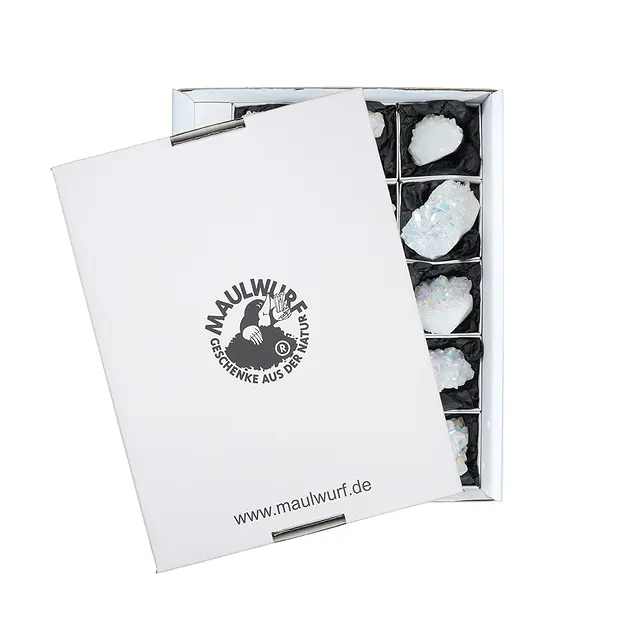 Stufen Angel Aura, 4 - 5cm (15 St./VE) | Edelsteine, Heilsteine & Schmuck-Handel