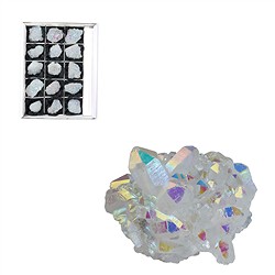 0947602015 Clusters Angel Aura, 4 - 5cm (15 pc/PU) | wholesaler gems & healing stones