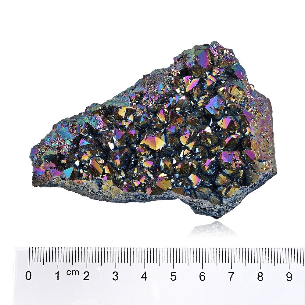 Touffes en titane, quartz et améthyste, 8 - 9 cm (pcs/UC) | Marco Schreier