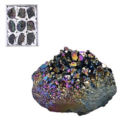 0952102009 Stufen Titan-Quarz Amethyst, 6 - 7cm (9 St./VE) | Marco Schreier