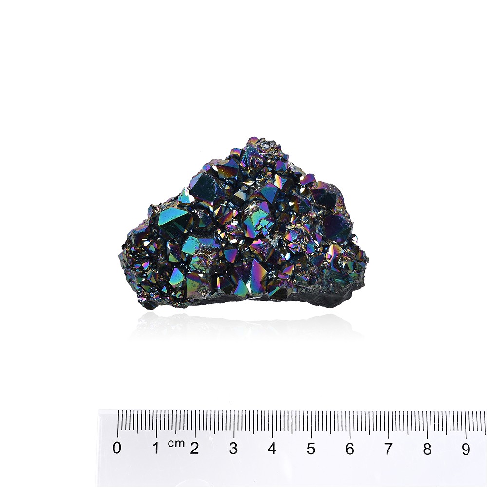 Cluster of Titanium-Quartz Amethyst, 5–6 cm (12 pc/PU) | Marco Schreier