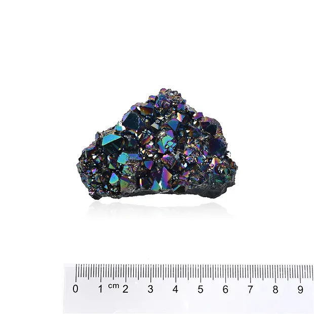 Cluster of Titanium-Quartz Amethyst, 5–6 cm (12 pc/PU) | Marco Schreier